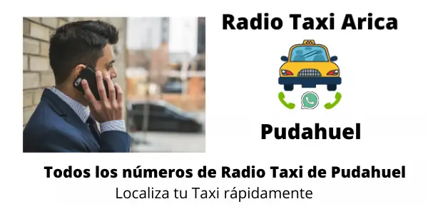 Radio taxi Pudahuel Norte y Sur las 24 horas