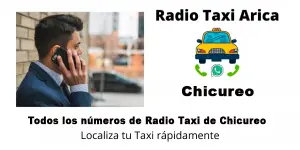 Radio taxi en Chicureo