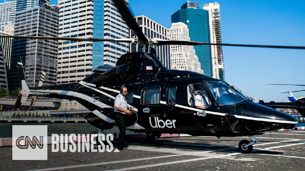 Helicoptero de Uber
