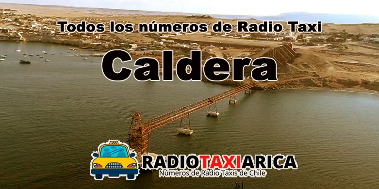 Radio taxi en Caldera
