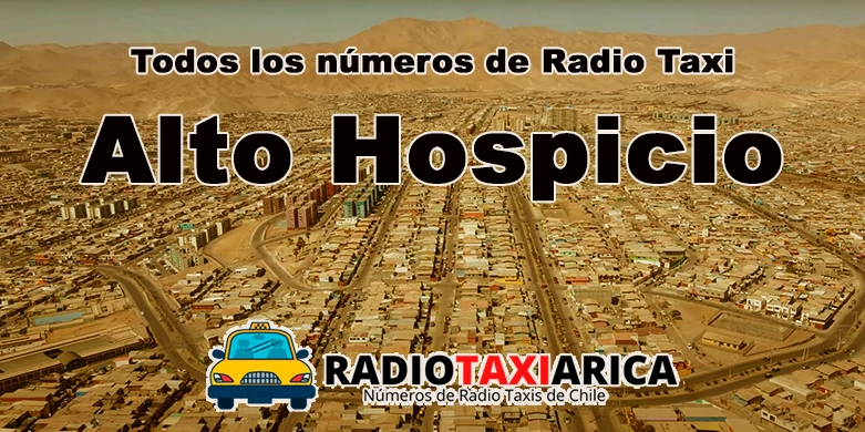 Radio taxi enAlto Hospicio