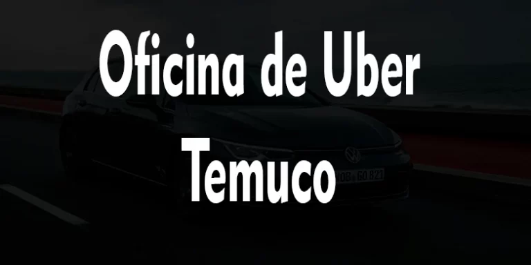 Uber Temuco teléfono 24 horas