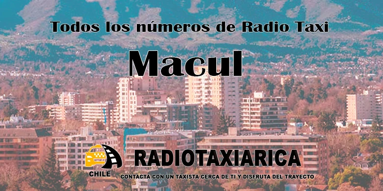 radio taxi Macul